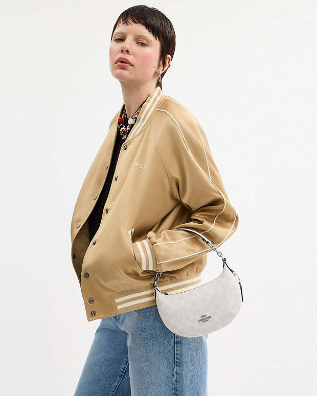Mini Payton Bag In Signature Canvas Sv-White-Chalk Sv-White-Chalk