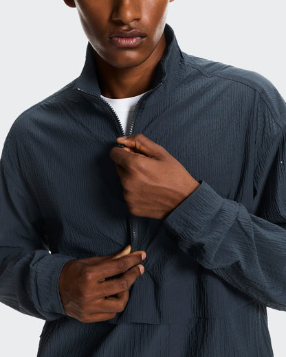 On Courtside 1/2 Zip Eaze Midnight