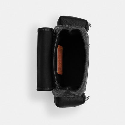 Coach Sprint Sling Pack In Signature Jacquard Silver