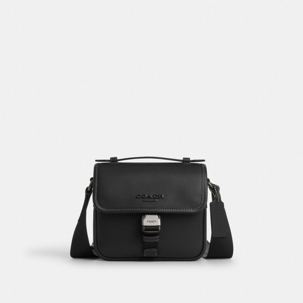 Racer Crossbody Bag Gunmetal-Black Gunmetal-Black