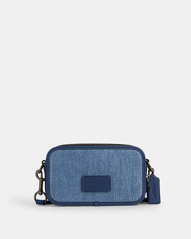Wyatt Crossbody Bag Qb-Denim-Deep Blue Qb-Denim-Deep Blue