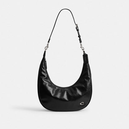 Coach Juliet Sling Bag Silver Black