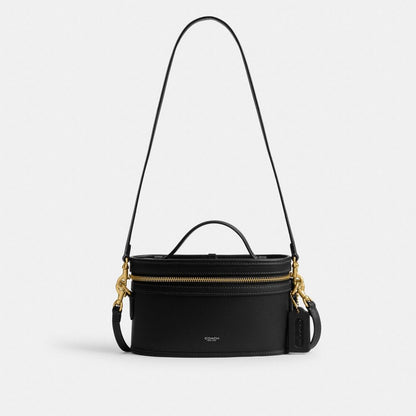 Coach Trail Bag Brass Black