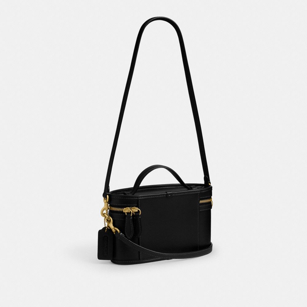 Coach Trail Bag Brass Black