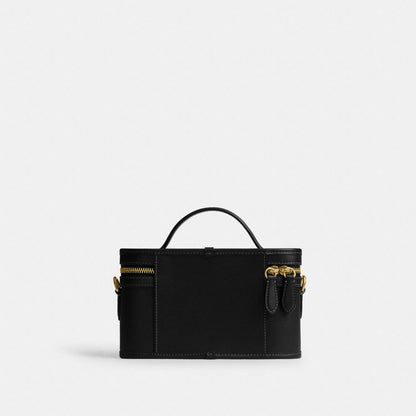 Coach Trail Bag Brass Black