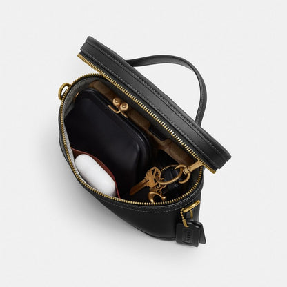 Coach Trail Bag Brass Black