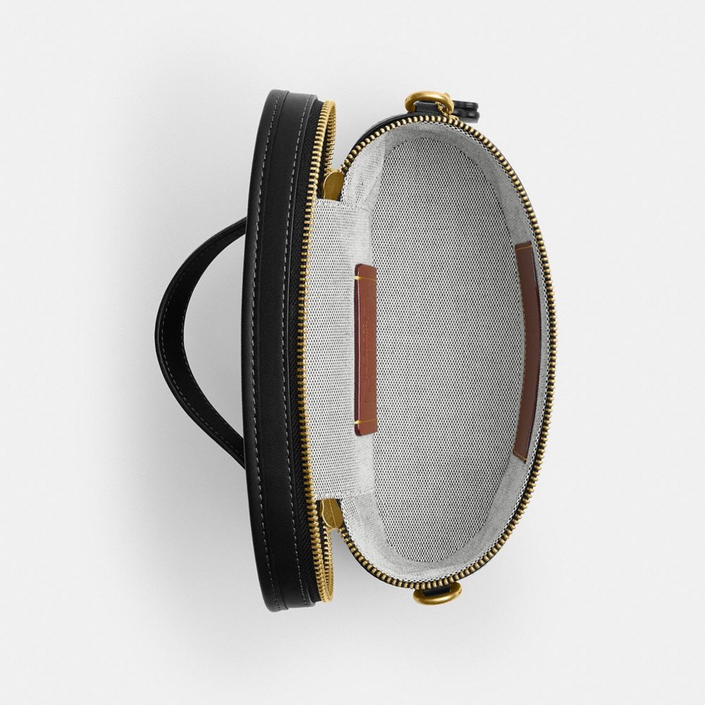 Coach Trail Bag Brass Black