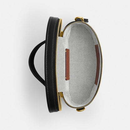 Coach Trail Bag Brass Black