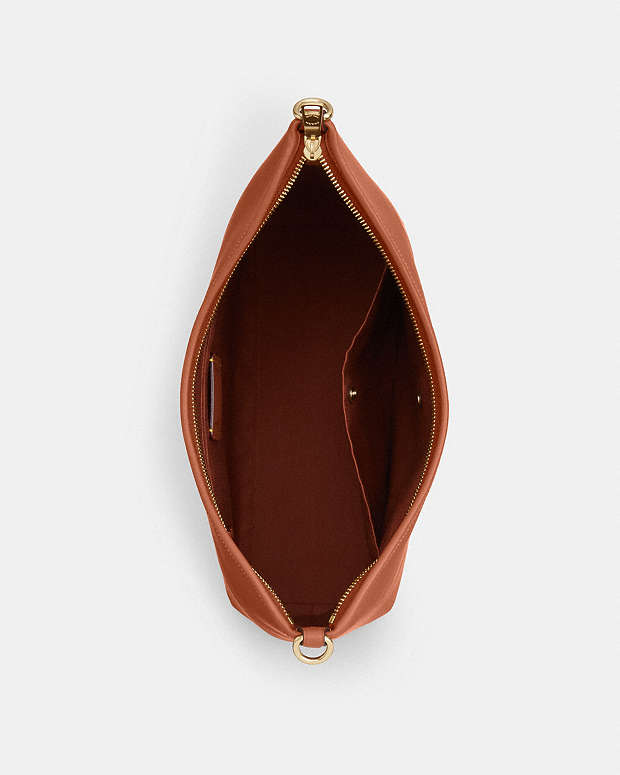 Laurel Large Shoulder Bag Smooth Leather-Gold-Tan Smooth Leather-Gold-Tan