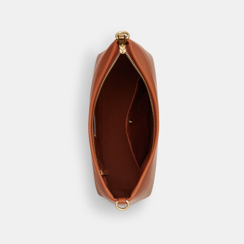 Laurel Shoulder Bag Smooth Leather-Gold-Tan Smooth Leather-Gold-Tan