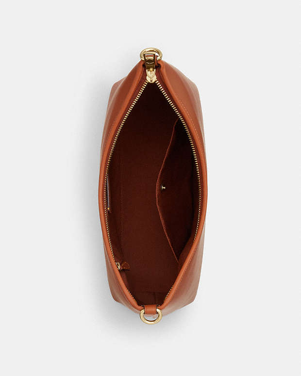 Laurel Shoulder Bag Smooth Leather-Gold-Tan Smooth Leather-Gold-Tan