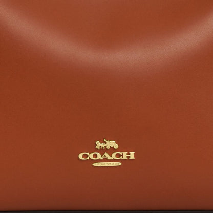 Coach Laurel Shoulder Bag Gold Tan