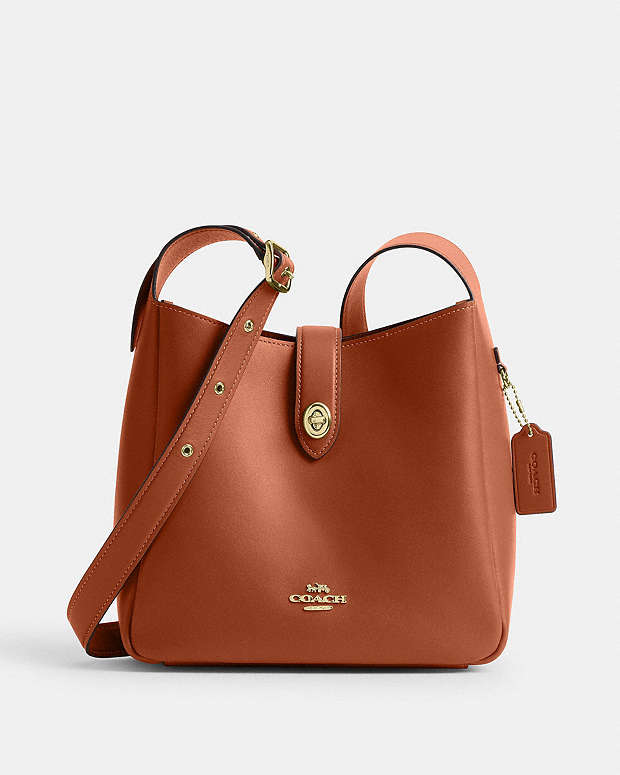 Hadley Convertible Crossbody Smooth Leather-Gold-Tan Smooth Leather-Gold-Tan