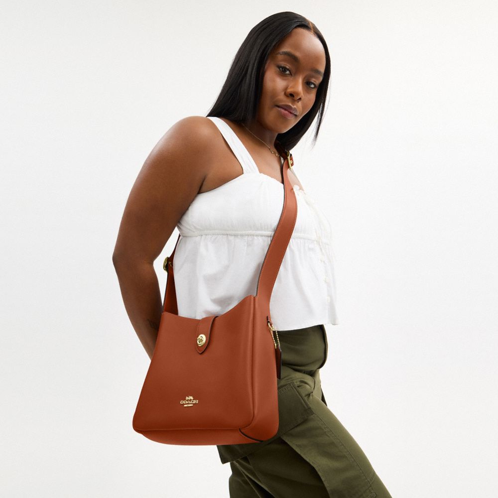 Hadley Convertible Crossbody Smooth Leather-Gold-Tan Smooth Leather-Gold-Tan