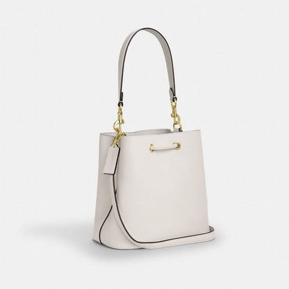 Coach Rowan Bucket Bag Gold Chalk