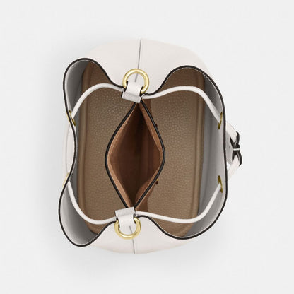 Coach Rowan Bucket Bag Gold Chalk