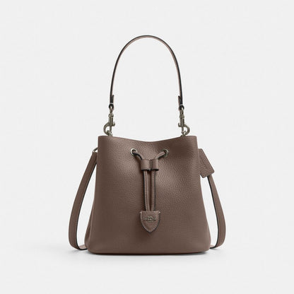 Coach Rowan Bucket Bag Gunmetal Dark Stone