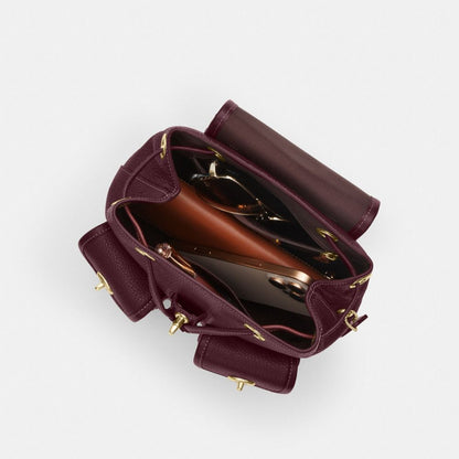 Coach Hadley Backpack Gold
