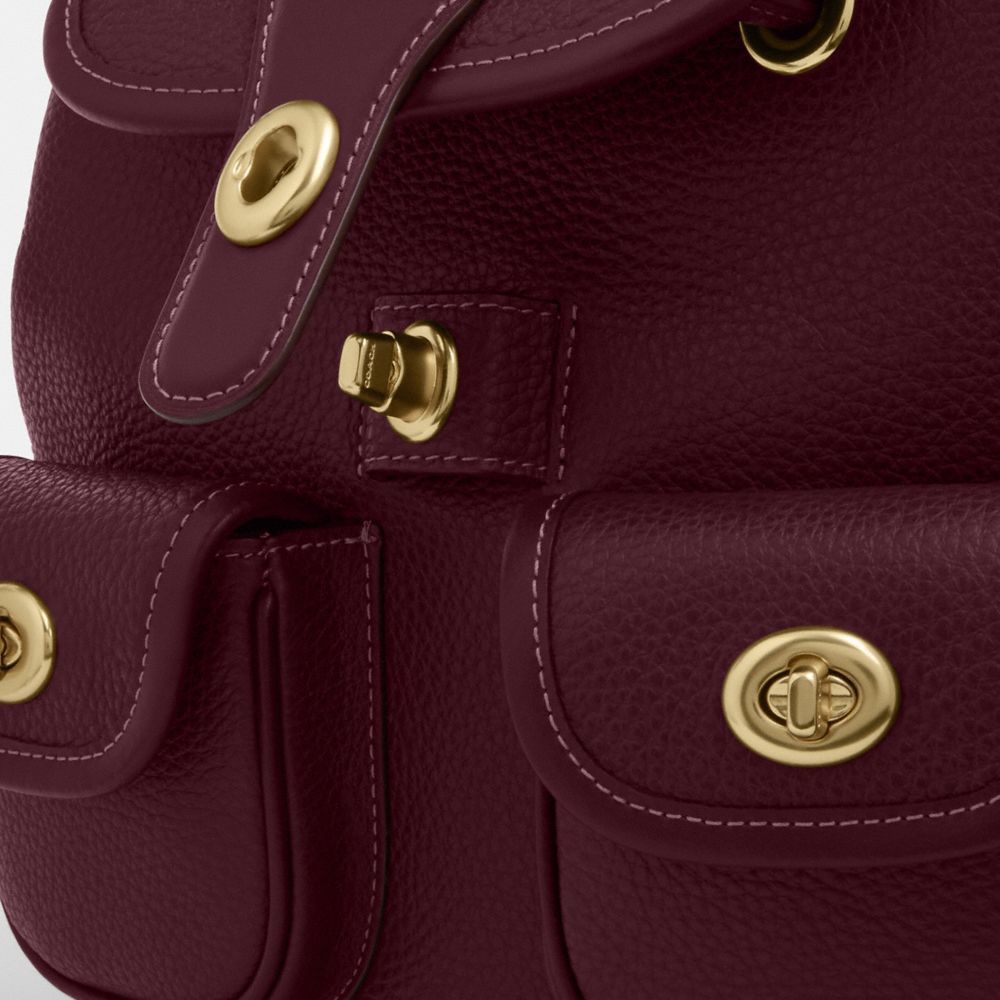 Coach Hadley Backpack Gold