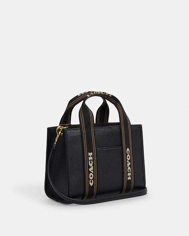 Smith Tote Bag 24 Pebbled Leather-Gold-Black Multi Pebbled Leather-Gold-Black Multi