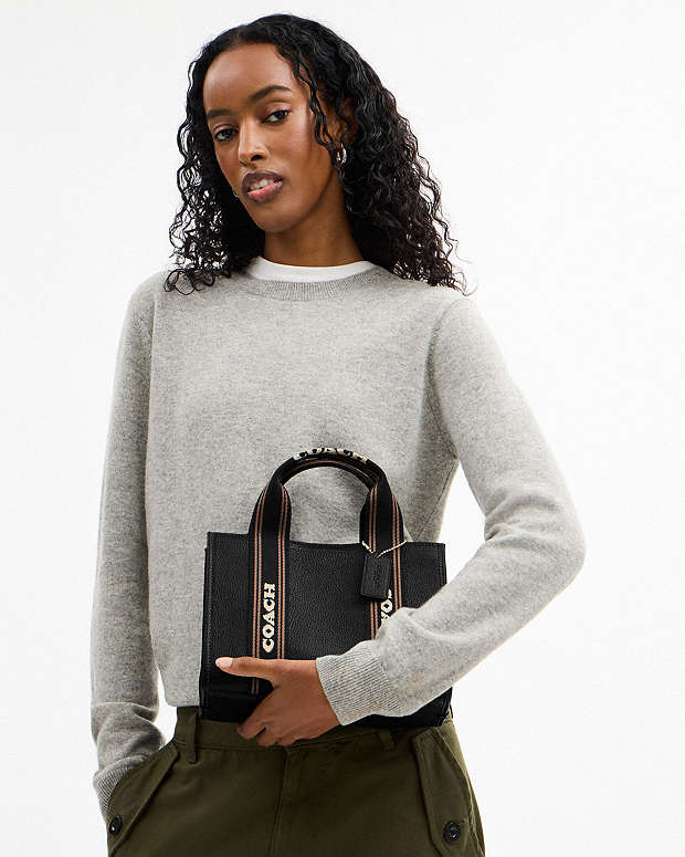 Smith Tote Bag 24 Pebbled Leather-Gold-Black Multi Pebbled Leather-Gold-Black Multi