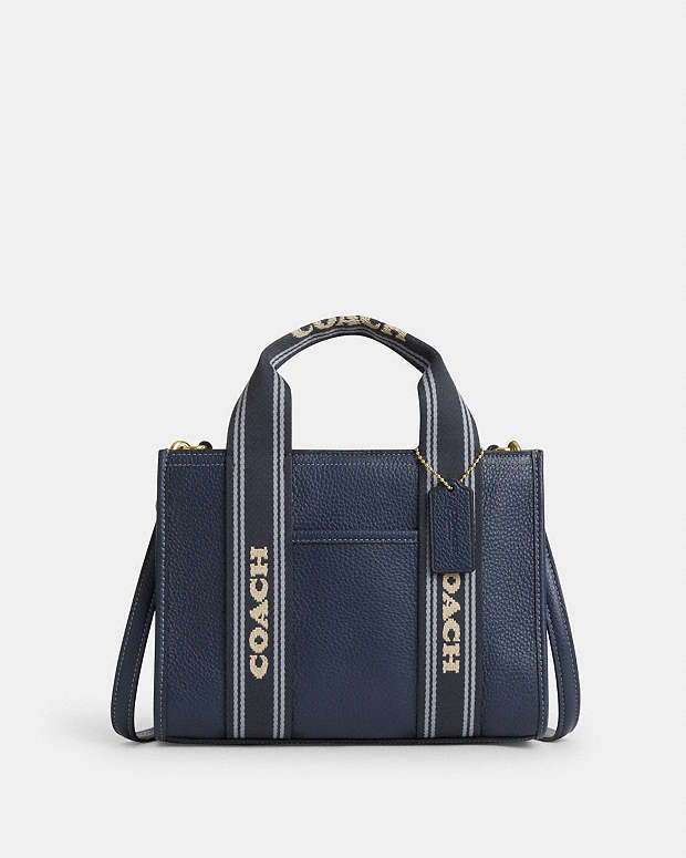 Smith Tote Bag 24 Pebbled Leather-Gold-Denim Multi Pebbled Leather-Gold-Denim Multi