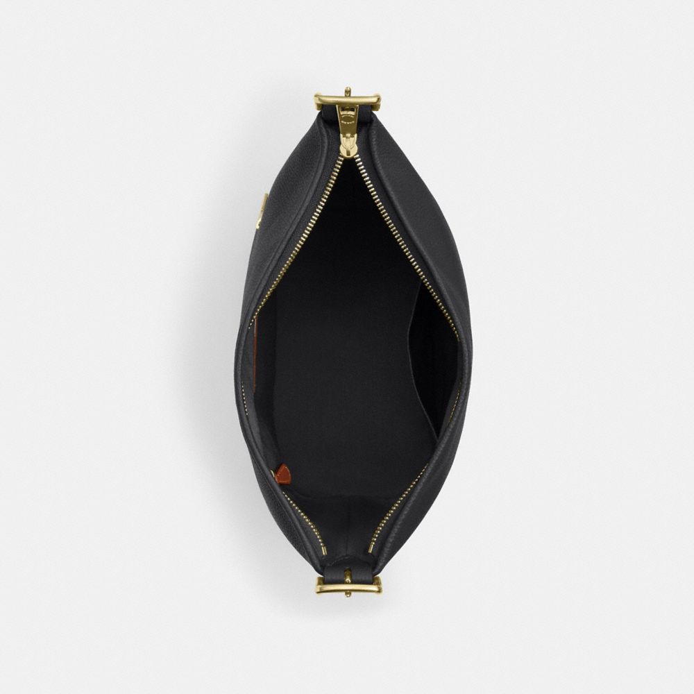Jude Duffle Bag Pebbled Leather-Gold-Black Pebbled Leather-Gold-Black