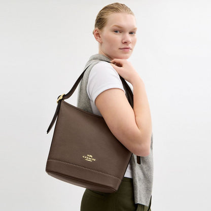 Coach Jude Duffle Bag Gold Dark Stone