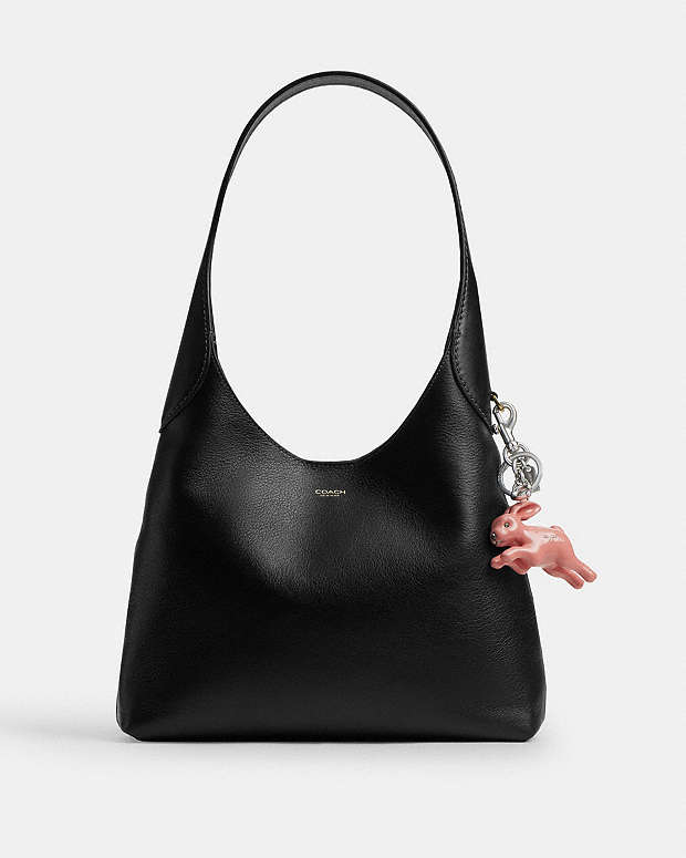 Bunny Bag Charm Silver-Pink Silver-Pink