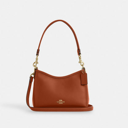 Coach Laurel Small Shoulder Bag Gold Tan