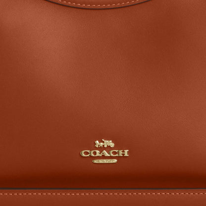 Coach Laurel Small Shoulder Bag Gold Tan