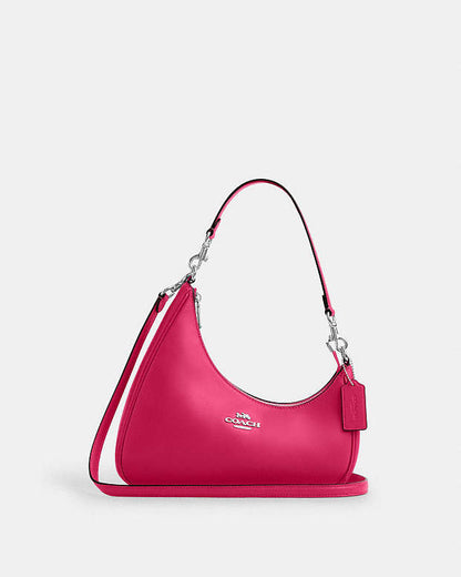 Twisted Teri Shoulder Bag Smooth Leather-Sv-Dragon Fruit Smooth Leather-Sv-Dragon Fruit