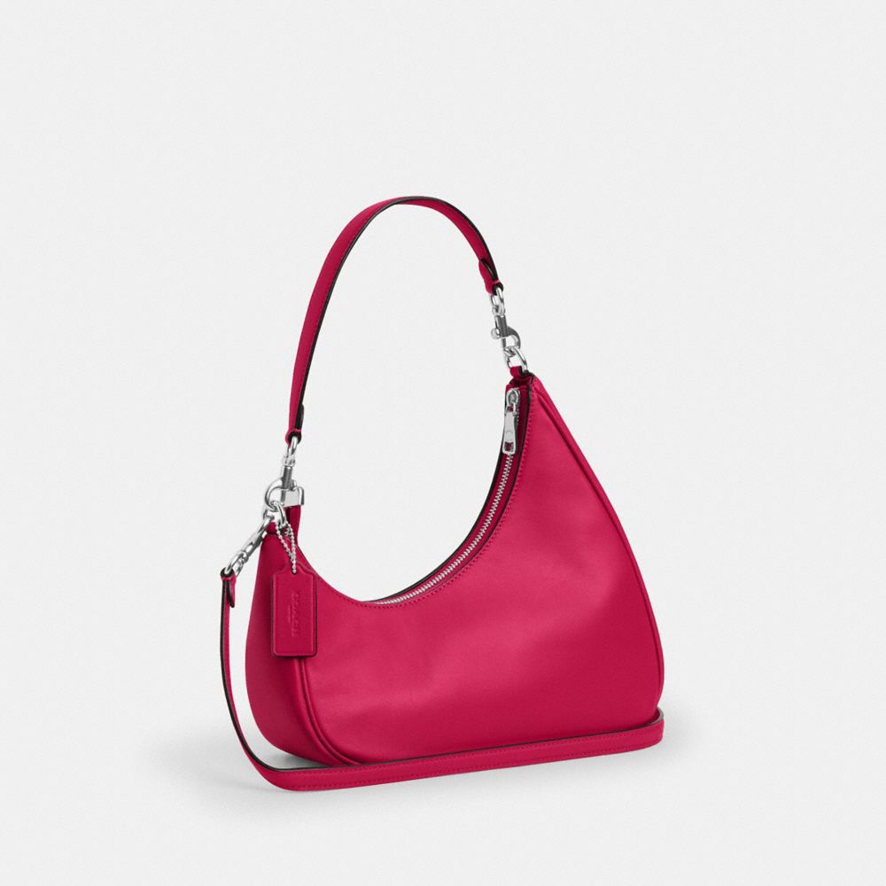 Twisted Teri Shoulder Bag Smooth Leather-Sv-Dragon Fruit Smooth Leather-Sv-Dragon Fruit