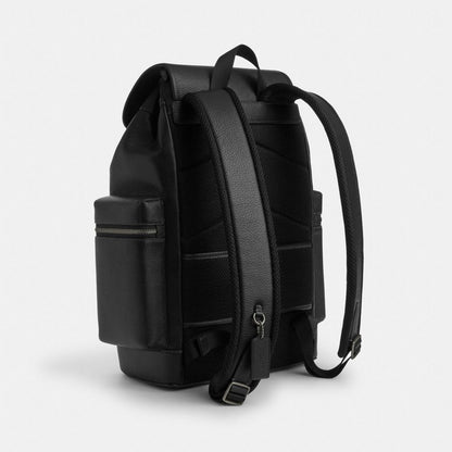 Coach Sprint Backpack Black Copper Finish Black Black