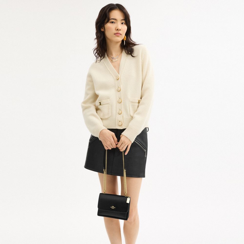 Coach Mini Klare Crossbody Bag Gold Black