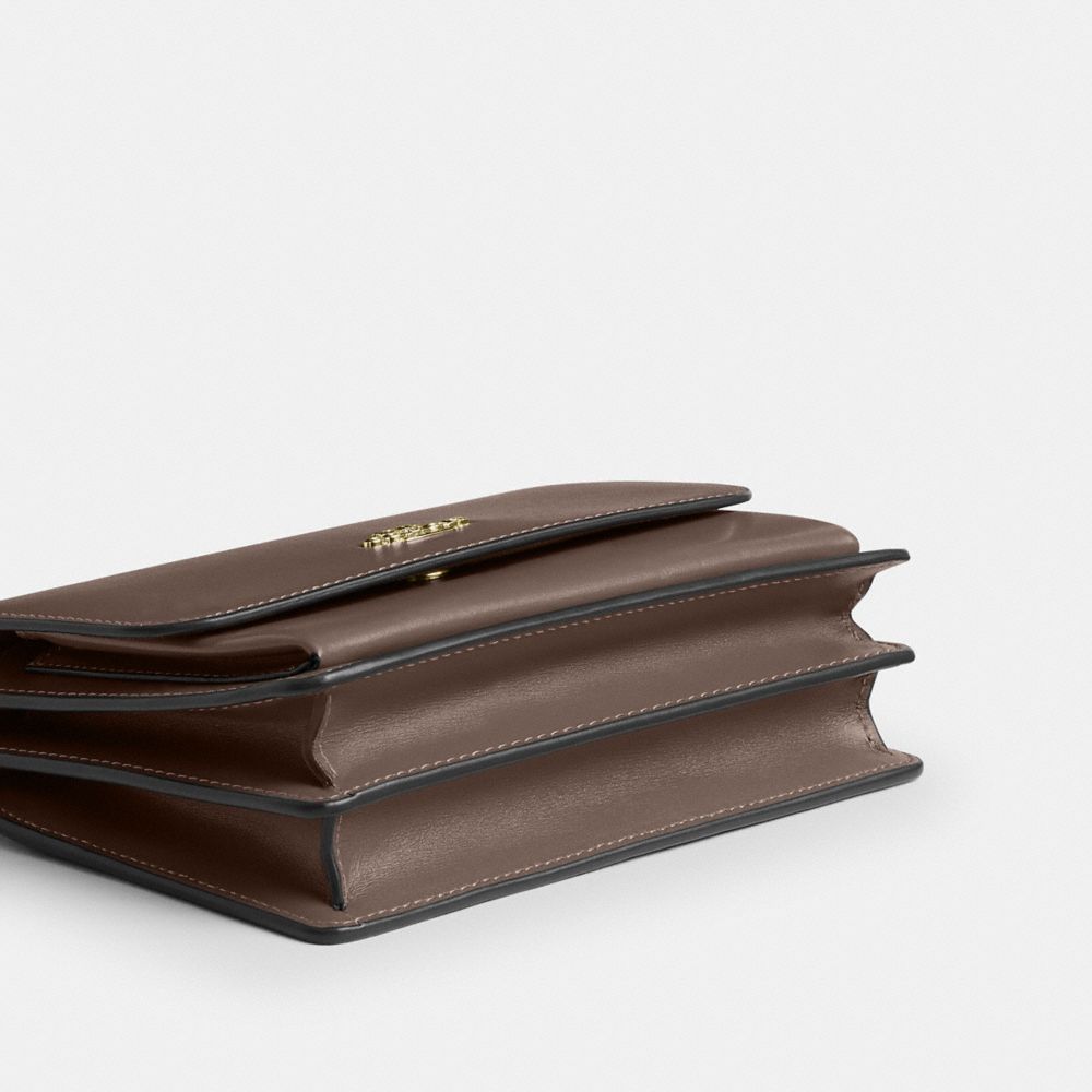 Coach Mini Klare Crossbody Bag Gold Dark Stone