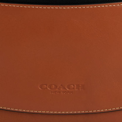 Coach Warren Mini Belt Bag Gunmetal Tan