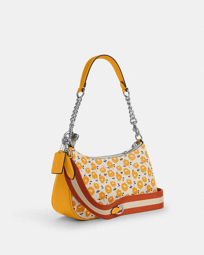 Teri Shoulder Bag With Floral Print Sv-Chalk-Buttercup Multi Sv-Chalk-Buttercup Multi