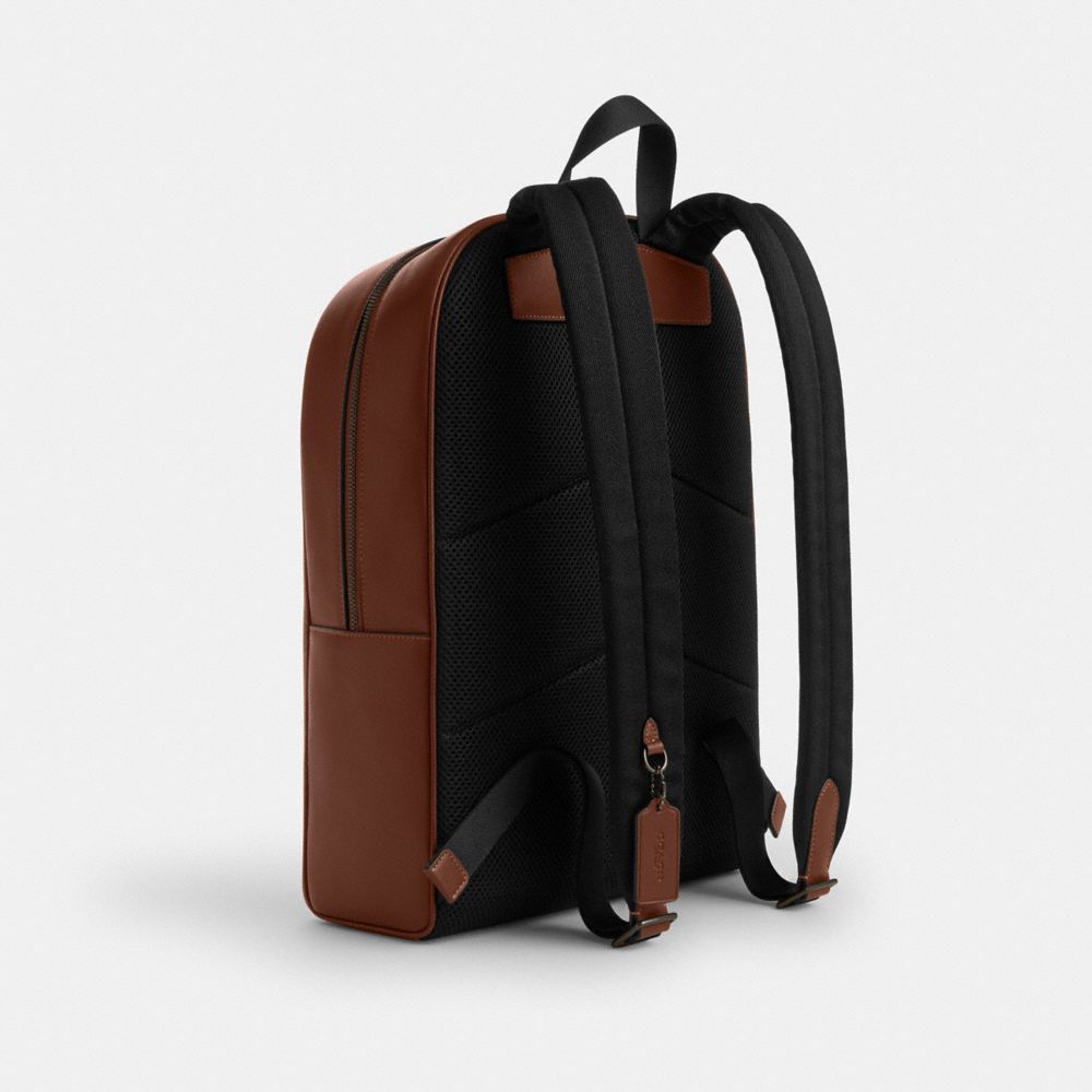 Owen Backpack In Signature Canvas Signature Canvas-Qb-Tan-Vintage Brown Signature Canvas-Qb-Tan-Vintage Brown
