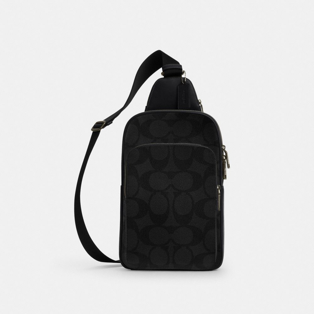 Ethan Pack In Signature Canvas Signature Canvas-Gunmetal-Charcoal-Black Signature Canvas-Gunmetal-Charcoal-Black