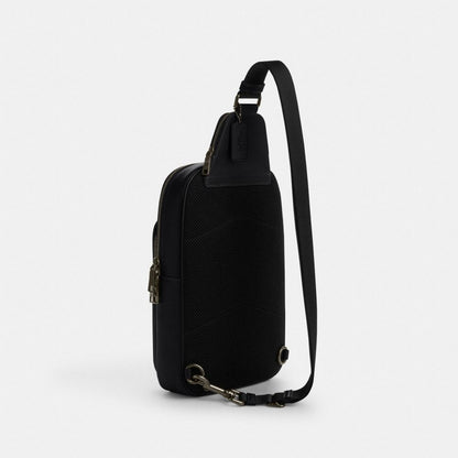 Ethan Pack In Signature Canvas Signature Canvas-Gunmetal-Charcoal-Black Signature Canvas-Gunmetal-Charcoal-Black