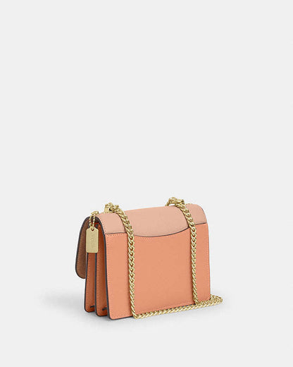 Mini Klare Crossbody Bag In Colorblock Signature Canvas Signature Canvas-Im-Cream-Sand Signature Canvas-Im-Cream-Sand
