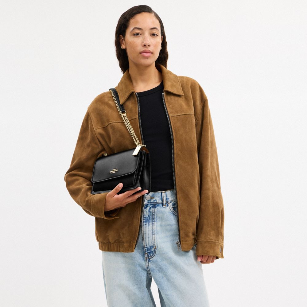 Coach Klare Crossbody Bag Gold Black