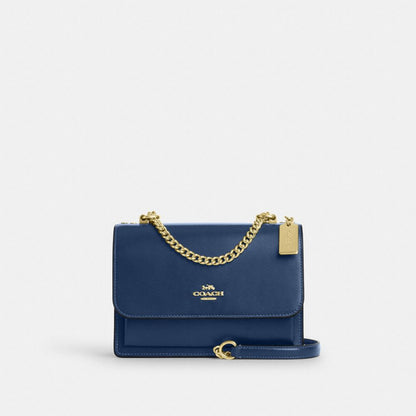 Coach Klare Crossbody Bag Gold Deep Blue