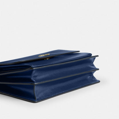 Coach Klare Crossbody Bag Gold Deep Blue