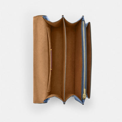 Coach Klare Crossbody Bag Gold Deep Blue