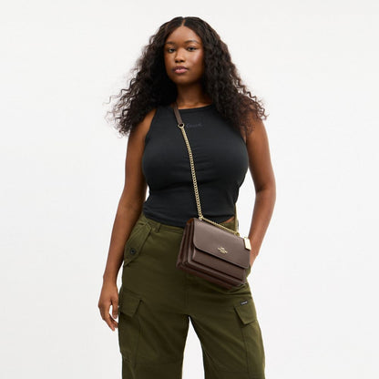 Coach Klare Crossbody Bag Gold Dark Stone