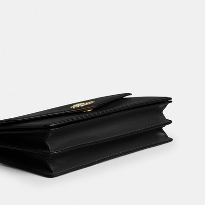 Coach Klare Envelope Crossbody Bag Gold Black