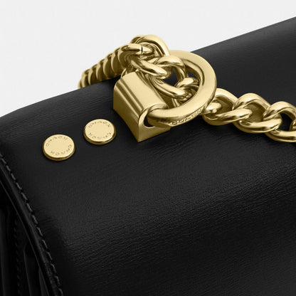 Coach Klare Envelope Crossbody Bag Gold Black