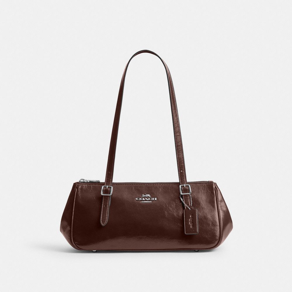 Asher Shoulder Bag Glazed Leather-Silver-Maple Glazed Leather-Silver-Maple